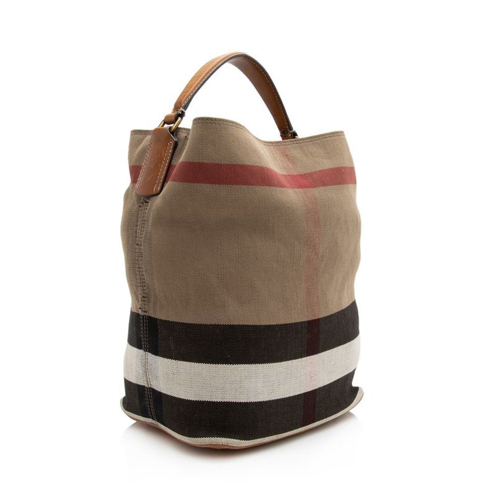 Burberry Canvas Check Susanna Medium Hobo - Picture 2 of 15